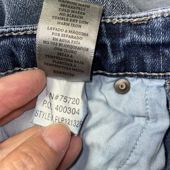 BKE Denim Derek Straight Jeans Mens 31R Bootcut - Picture 10 of 12